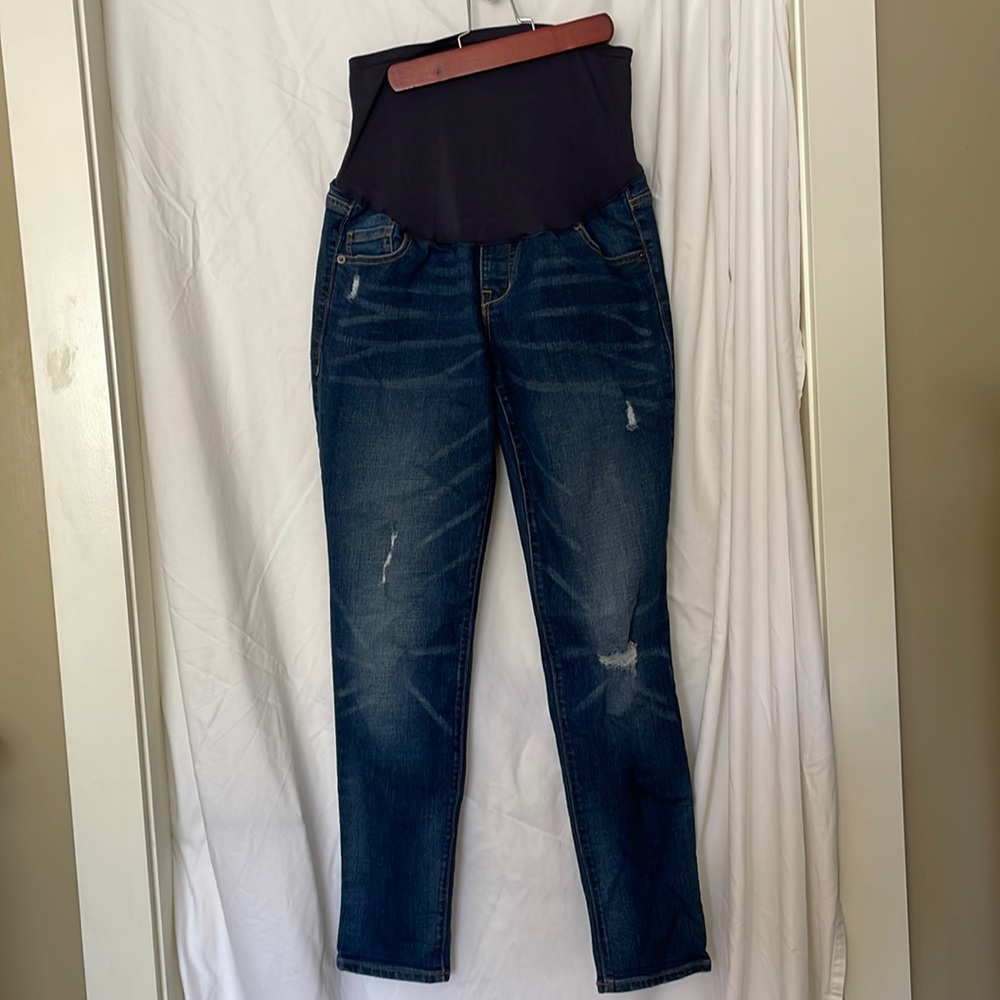 Full panel maternity jeans